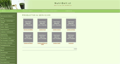 Desktop Screenshot of nutribell.cl